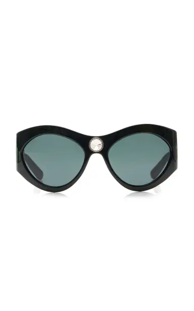 Saint Laurent Round-Frame Acetate Sunglasses | Thumbnail 1 Saint Laurent Round-Frame Acetate Sunglasses | Thumbnail 1