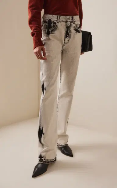 Proenza Schouler Ryman Rigid Mid-Rise Straight-Leg Jeans | Thumbnail 3 Proenza Schouler Ryman Rigid Mid-Rise Straight-Leg Jeans | Thumbnail 3