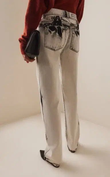 Proenza Schouler Ryman Rigid Mid-Rise Straight-Leg Jeans | Thumbnail 4 Proenza Schouler Ryman Rigid Mid-Rise Straight-Leg Jeans | Thumbnail 4