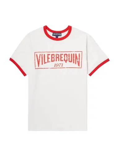 Vilebrequin Partisol Logo-Print Cotton-Jersey T-Shirt - Men | Thumbnail 1 Vilebrequin Partisol Logo-Print Cotton-Jersey T-Shirt - Men | Thumbnail 1
