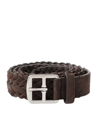 Officine Creative 3.5cm Woven Suede Belt - Men | Thumbnail 1 Officine Creative 3.5cm Woven Suede Belt - Men | Thumbnail 1