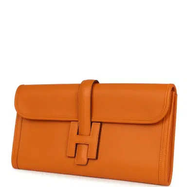 HERMÈS Hermes Jige Elan 29 Abricot Swift | Thumbnail 5 HERMÈS Hermes Jige Elan 29 Abricot Swift | Thumbnail 5