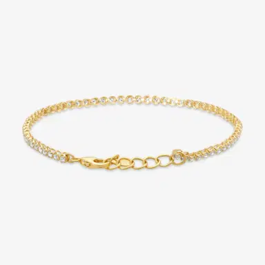 Ina Mar Ina Mar 14K Yellow Gold Diamond Tennis Bracelet by The Solist | Thumbnail 3 Ina Mar Ina Mar 14K Yellow Gold Diamond Tennis Bracelet by The Solist | Thumbnail 3
