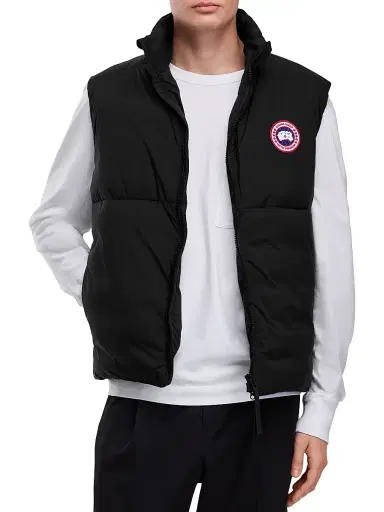 Canada Goose Men's Lodge Ripstop Matte Vest - Black | Thumbnail 6 Canada Goose Men's Lodge Ripstop Matte Vest - Black | Thumbnail 6