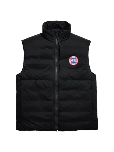 Canada Goose Men's Lodge Ripstop Matte Vest - Black | Thumbnail 1 Canada Goose Men's Lodge Ripstop Matte Vest - Black | Thumbnail 1