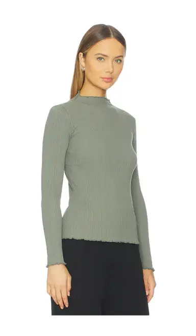 Nation Los Angeles Brenna Mock Neck Top | Thumbnail 2 Nation Los Angeles Brenna Mock Neck Top | Thumbnail 2