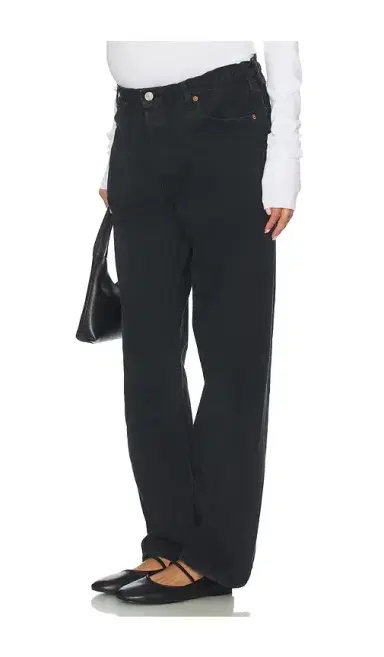 aligrace Vintage Maternity Baggy Jeans | Thumbnail 1 aligrace Vintage Maternity Baggy Jeans | Thumbnail 1