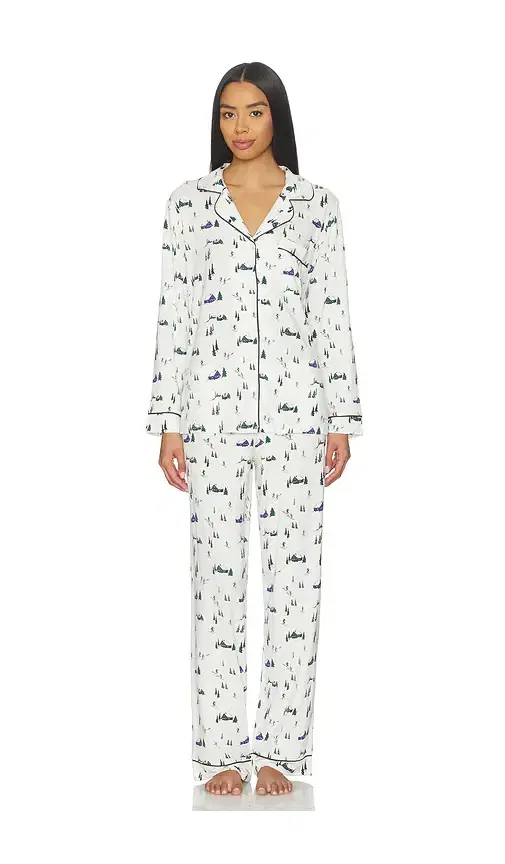 Gisele Printed Long Pj Set Gisele Printed Long Pj Set