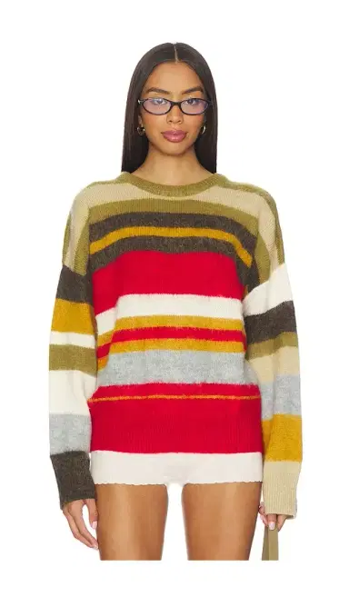 GUIZIO Oversized Stripe Jumper | Thumbnail 1 GUIZIO Oversized Stripe Jumper | Thumbnail 1