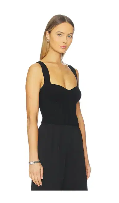 Alice + Olivia Alice + Olivia Adrianna Knit Textured Corset | Thumbnail 2 Alice + Olivia Alice + Olivia Adrianna Knit Textured Corset | Thumbnail 2