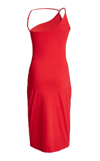 Coperni Asymmetric One-Shoulder Midi Dress | Thumbnail 2 Coperni Asymmetric One-Shoulder Midi Dress | Thumbnail 2