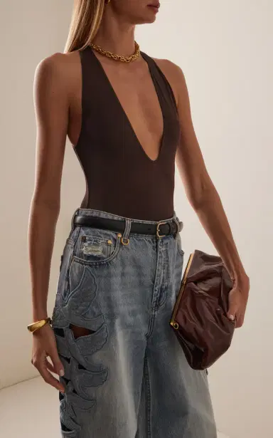 Zimmermann Luna Jersey Bodysuit | Thumbnail 3 Zimmermann Luna Jersey Bodysuit | Thumbnail 3
