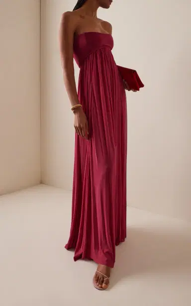 Zimmermann Luna Strapless Jersey Gown | Thumbnail 2 Zimmermann Luna Strapless Jersey Gown | Thumbnail 2
