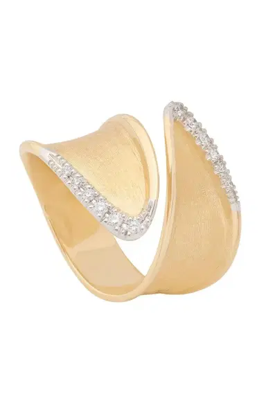 MARCO BICEGO Diamond Lunaria Twist Ring | Thumbnail 3 MARCO BICEGO Diamond Lunaria Twist Ring | Thumbnail 3