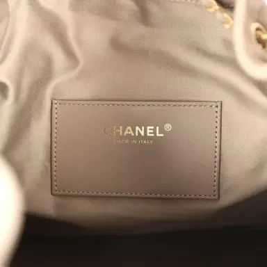 Chanel Chanel Medium 25 Hobo Bag Dark Grey Suede Antique Gold Hardware | Thumbnail 10 Chanel Chanel Medium 25 Hobo Bag Dark Grey Suede Antique Gold Hardware | Thumbnail 10