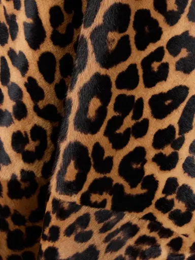 Khaite Aleena Leopard-print Calf Hair Mini Dress | Thumbnail 5 Khaite Aleena Leopard-print Calf Hair Mini Dress | Thumbnail 5