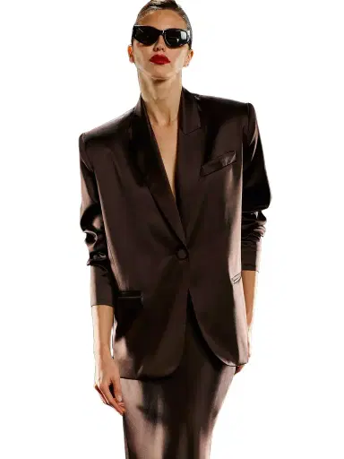 THE SEI Oversized Silk Blazer | Thumbnail 1 THE SEI Oversized Silk Blazer | Thumbnail 1