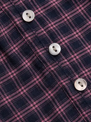 Rails Women's Indi Plaid Cotton-Blend Top - Rose Check | Thumbnail 7 Rails Women's Indi Plaid Cotton-Blend Top - Rose Check | Thumbnail 7