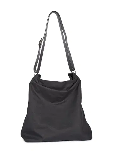 Dries Van Noten Men's Cotton & Leather Tote Bag | Thumbnail 5 Dries Van Noten Men's Cotton & Leather Tote Bag | Thumbnail 5