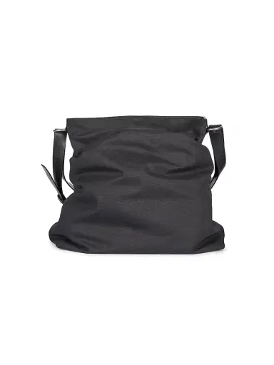 Dries Van Noten Men's Cotton & Leather Tote Bag | Thumbnail 1 Dries Van Noten Men's Cotton & Leather Tote Bag | Thumbnail 1