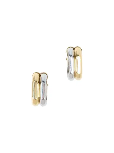 Rabanne Women's Boucle D'oreill Two-Tone Ear Cuffs - Gold Silver | Thumbnail 2 Rabanne Women's Boucle D'oreill Two-Tone Ear Cuffs - Gold Silver | Thumbnail 2