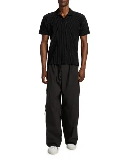 Homme Plissé Issey Miyake Men October Straight-Leg Quarry Pants | Thumbnail 2 Homme Plissé Issey Miyake Men October Straight-Leg Quarry Pants | Thumbnail 2
