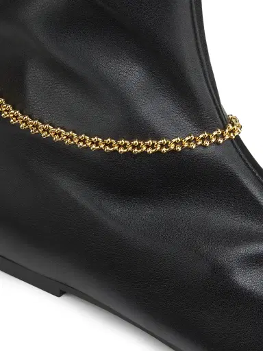 Maria Luca Women's Norma Chain-Link Accented Booties | Thumbnail 6 Maria Luca Women's Norma Chain-Link Accented Booties | Thumbnail 6