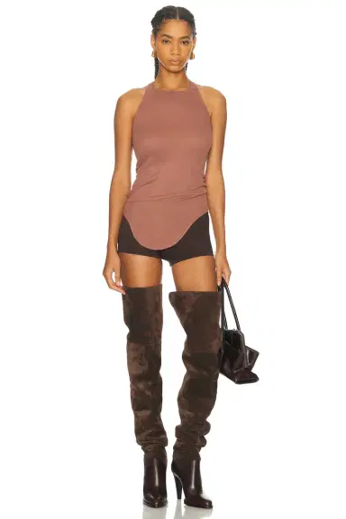 Rick Owens Lilies Basic Tank Top | Thumbnail 4 Rick Owens Lilies Basic Tank Top | Thumbnail 4