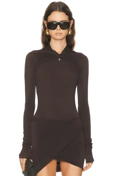 Rick Owens Lilies Kairo Long Sleeve Top | Thumbnail 1 Rick Owens Lilies Kairo Long Sleeve Top | Thumbnail 1