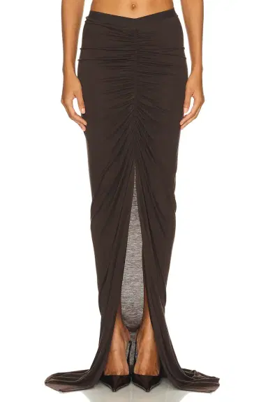 RICK OWENS LILIES Poppy Skirt | Thumbnail 1 RICK OWENS LILIES Poppy Skirt | Thumbnail 1