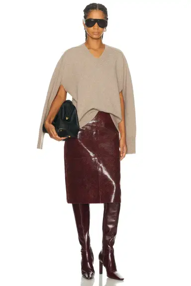 RÓHE Snake Leather Skirt | Thumbnail 5 RÓHE Snake Leather Skirt | Thumbnail 5