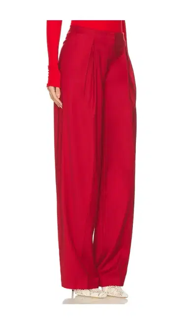 BLUMARINE Twill Wide Leg | Thumbnail 2 BLUMARINE Twill Wide Leg | Thumbnail 2