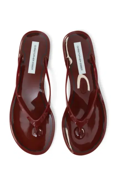 Christopher Esber Jo PVC Flip Flop Sandals | Thumbnail 3 Christopher Esber Jo PVC Flip Flop Sandals | Thumbnail 3