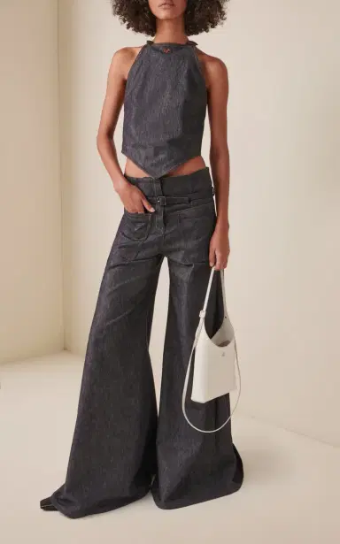 Courrèges Denim Top | Thumbnail 3 Courrèges Denim Top | Thumbnail 3