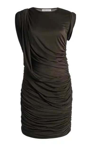 Christopher Esber Verve Twisted Georgette Mini Dress | Thumbnail 1 Christopher Esber Verve Twisted Georgette Mini Dress | Thumbnail 1