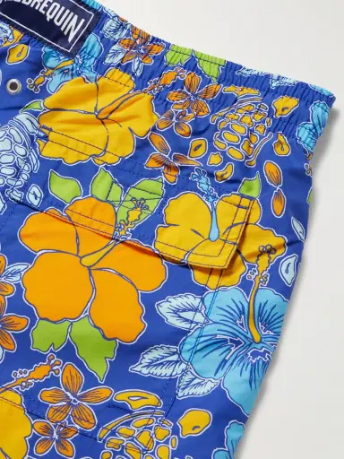 Vilebrequin Moorea Straight-Leg Mid-Length Printed ECONYL® Swim Shorts - Men | Thumbnail 2 Vilebrequin Moorea Straight-Leg Mid-Length Printed ECONYL® Swim Shorts - Men | Thumbnail 2