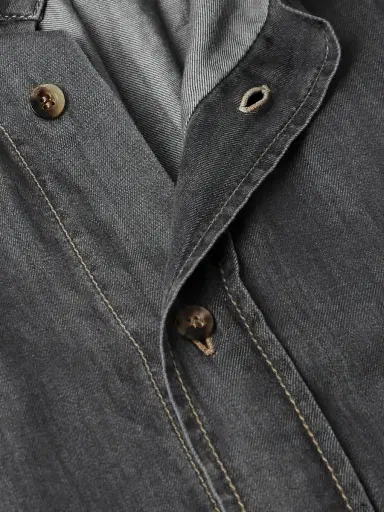Brunello Cucinelli Slim-Fit Spread-Collar Cotton-Chambray Shirt - Men | Thumbnail 5 Brunello Cucinelli Slim-Fit Spread-Collar Cotton-Chambray Shirt - Men | Thumbnail 5