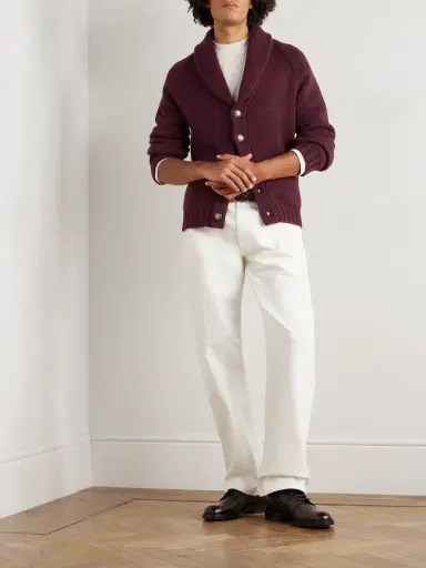 Brunello Cucinelli Shawl-Collar Cashmere Cardigan - Men | Thumbnail 2 Brunello Cucinelli Shawl-Collar Cashmere Cardigan - Men | Thumbnail 2