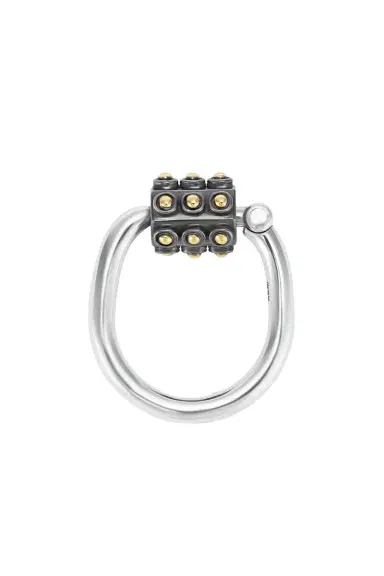 Marla Aaron Ball Trundle Lock Ring | Thumbnail 1 Marla Aaron Ball Trundle Lock Ring | Thumbnail 1