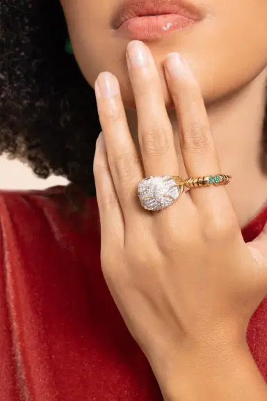 Marina B Diamond Onda Bombe Ring | Thumbnail 3 Marina B Diamond Onda Bombe Ring | Thumbnail 3