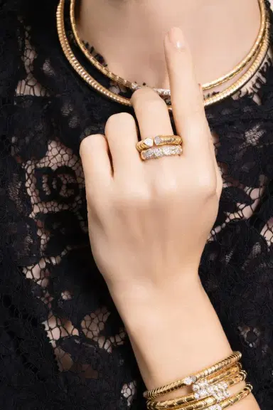 Marina B Diamond Trisolina Ring | Thumbnail 2 Marina B Diamond Trisolina Ring | Thumbnail 2