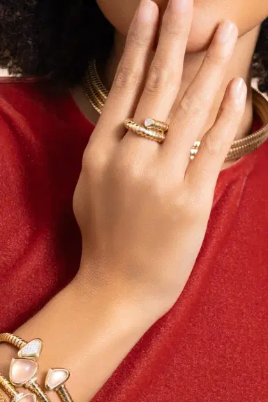 Marina B Diamond Trisolona Bypass Ring | Thumbnail 2 Marina B Diamond Trisolona Bypass Ring | Thumbnail 2