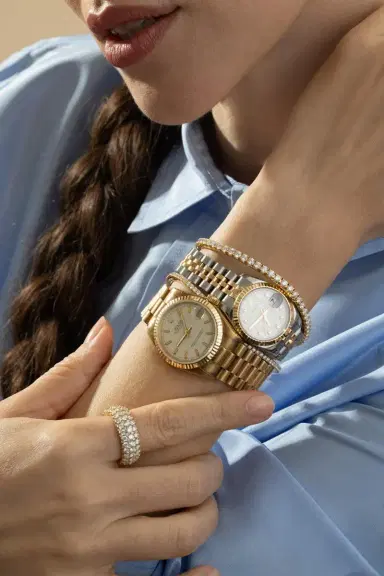 ROLEX Rolex Lady Datejust Watch | Thumbnail 4 ROLEX Rolex Lady Datejust Watch | Thumbnail 4