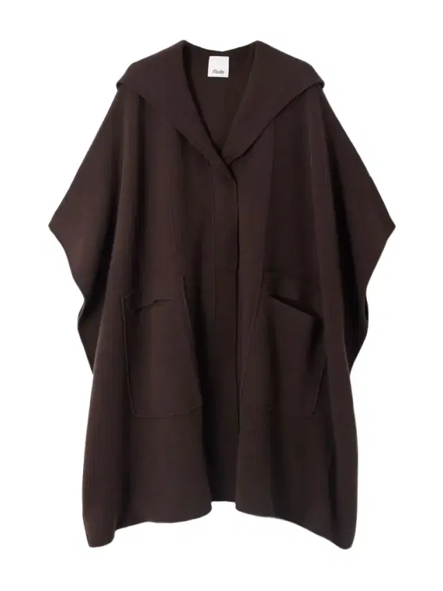 Hooded Wool And Cashmere-blend Cape Hooded Wool And Cashmere-blend Cape
