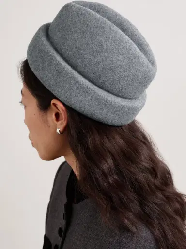 Gigi Burris Sharina Wool-felt Cap | Thumbnail 4 Gigi Burris Sharina Wool-felt Cap | Thumbnail 4