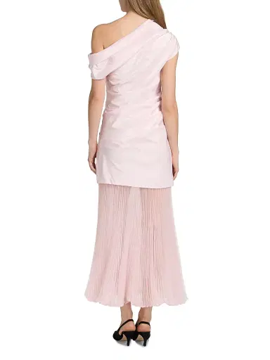 SIMKHAI Women's Ammalie Combo Midi-Dress - Blush | Thumbnail 5 SIMKHAI Women's Ammalie Combo Midi-Dress - Blush | Thumbnail 5
