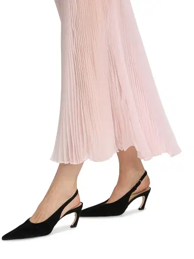SIMKHAI Women's Ammalie Combo Midi-Dress - Blush | Thumbnail 6 SIMKHAI Women's Ammalie Combo Midi-Dress - Blush | Thumbnail 6