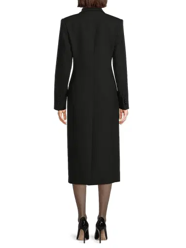 Rue Sophie Women's Lorde Stretch-Wool Double-Breasted Coat - Black - Size XL | Thumbnail 5 Rue Sophie Women's Lorde Stretch-Wool Double-Breasted Coat - Black - Size XL | Thumbnail 5