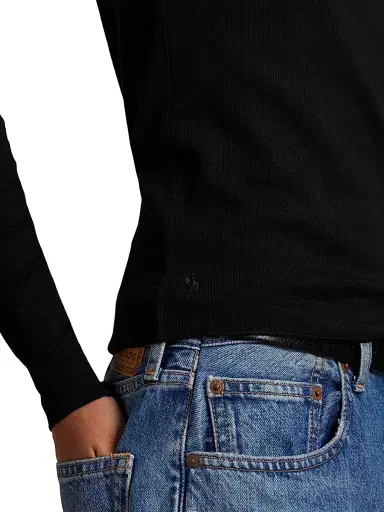 Polo Ralph Lauren Women's Rib-Knit Turtleneck Top | Thumbnail 6 Polo Ralph Lauren Women's Rib-Knit Turtleneck Top | Thumbnail 6
