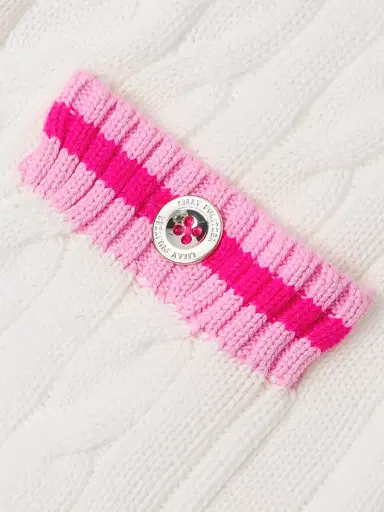 Lilly Pulitzer Women's Brockton Cotton Cable-Knit Polo Cardigan | Thumbnail 6 Lilly Pulitzer Women's Brockton Cotton Cable-Knit Polo Cardigan | Thumbnail 6